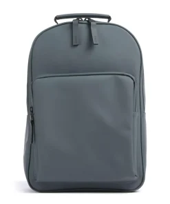 Large Rucksack Polyurethane, Polyester blaugrau
