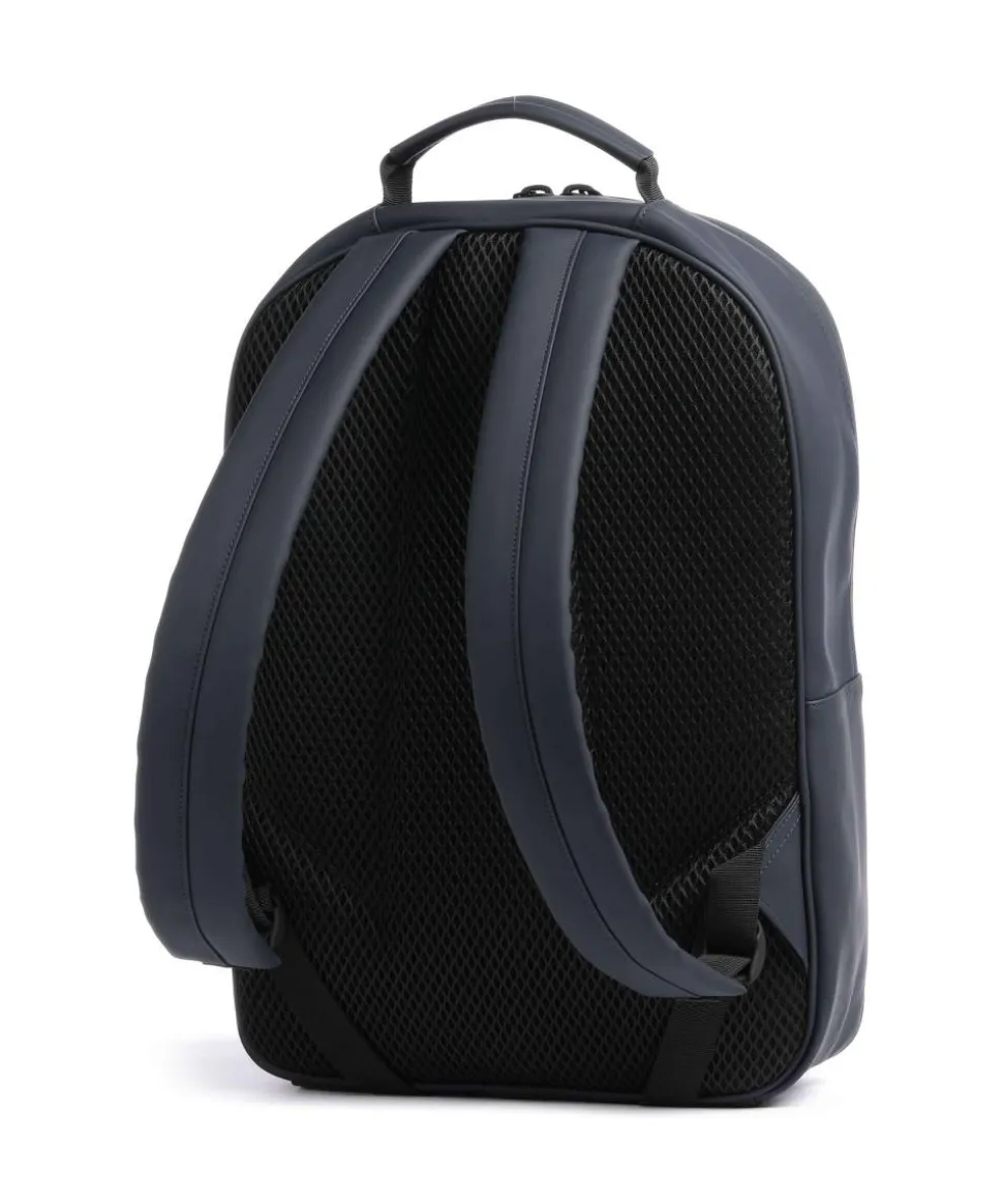 Large Rucksack Polyurethane, Polyester navy
