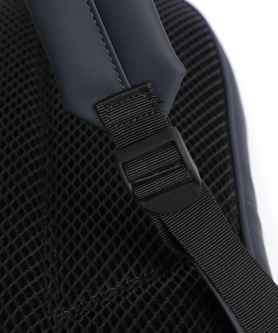 Large Rucksack Polyurethane, Polyester navy