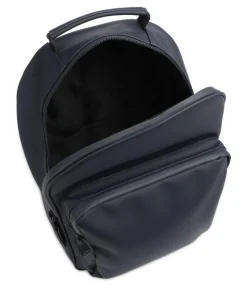 Large Rucksack Polyurethane, Polyester navy