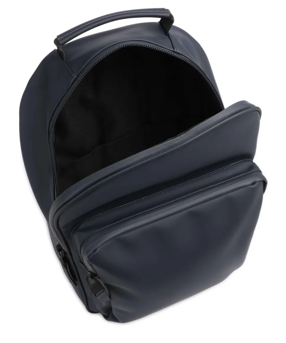 Large Rucksack Polyurethane, Polyester navy