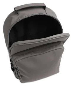 Large Rucksack Polyurethane, Polyester grau