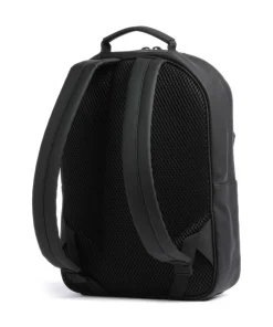 Large Rucksack Polyurethane, Polyester schwarz