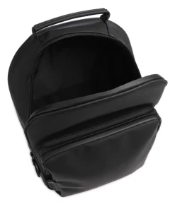 Large Rucksack Polyurethane, Polyester schwarz