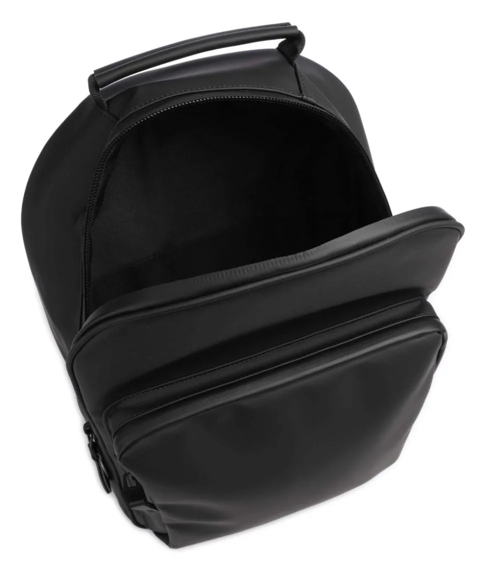 Large Rucksack Polyurethane, Polyester schwarz