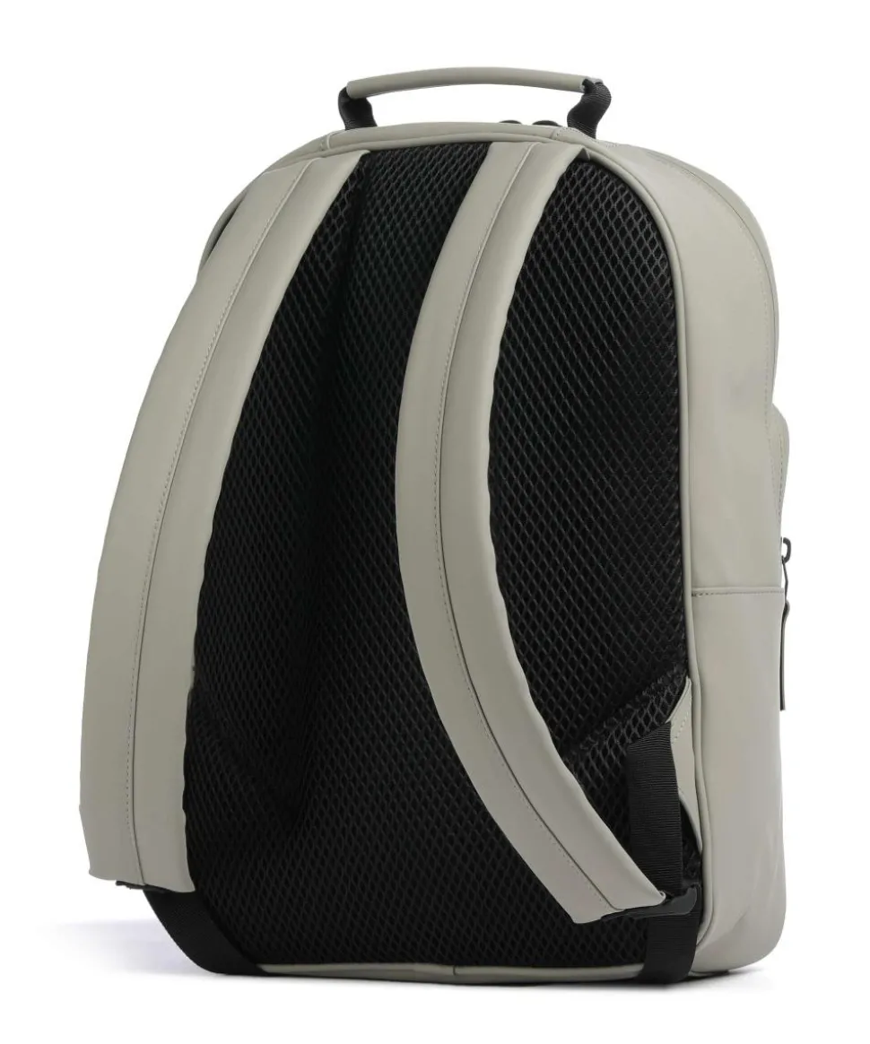 Large Rucksack Polyurethane, Polyester grau