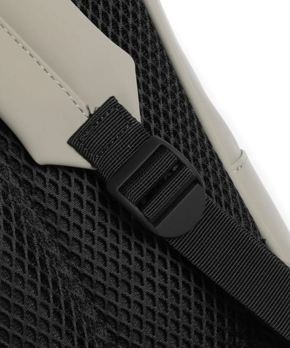 Large Rucksack Polyurethane, Polyester grau