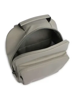 Large Rucksack Polyurethane, Polyester grau