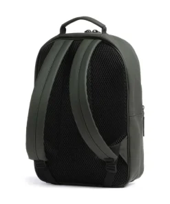 Large Rucksack Polyurethane, Polyester grün