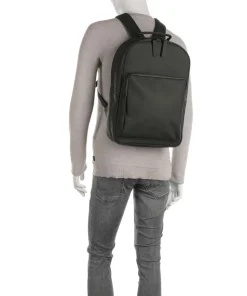 Large Rucksack Polyurethane, Polyester grün