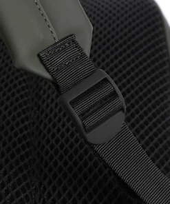 Large Rucksack Polyurethane, Polyester grün