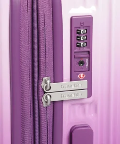 Lascana Edition 4-Rollen Trolley brombeer 65 cm