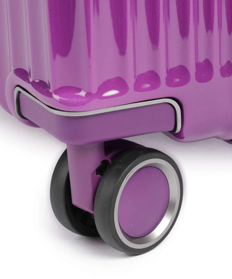 Lascana Edition 4-Rollen Trolley brombeer 65 cm