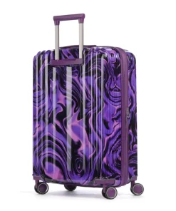Lascana Edition 4-Rollen Trolley mehrfarbig 65 cm
