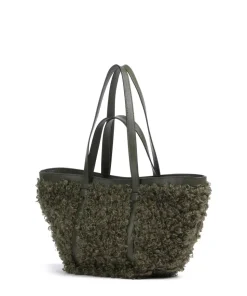 Latxa Cosmo Medium Shopper Kunstfell khaki