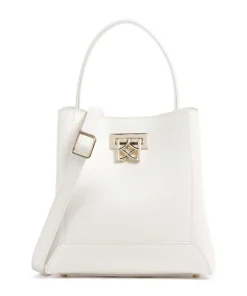 Laurie S Handtasche fein genarbtes Rindsleder creme