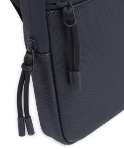 LCST Umhängetasche Lederimitat dunkelblau