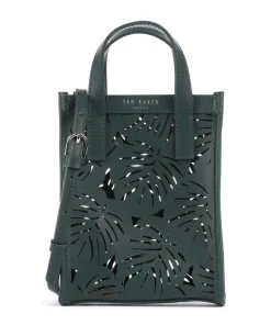 Leeora Umhängetasche fein genarbtes Rindsleder dunkelgrün