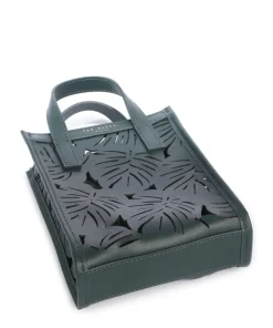 Leeora Umhängetasche fein genarbtes Rindsleder dunkelgrün