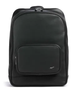 Legacy F32 Rucksack 15″ fein genarbtes Leder schwarz