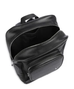 Legacy F32 Rucksack 15″ fein genarbtes Leder schwarz