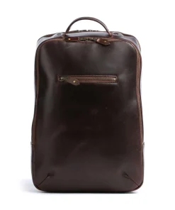 Leon Rucksack 15″ Rindsleder dunkelbraun