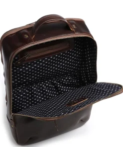 Leon Rucksack 15″ Rindsleder dunkelbraun