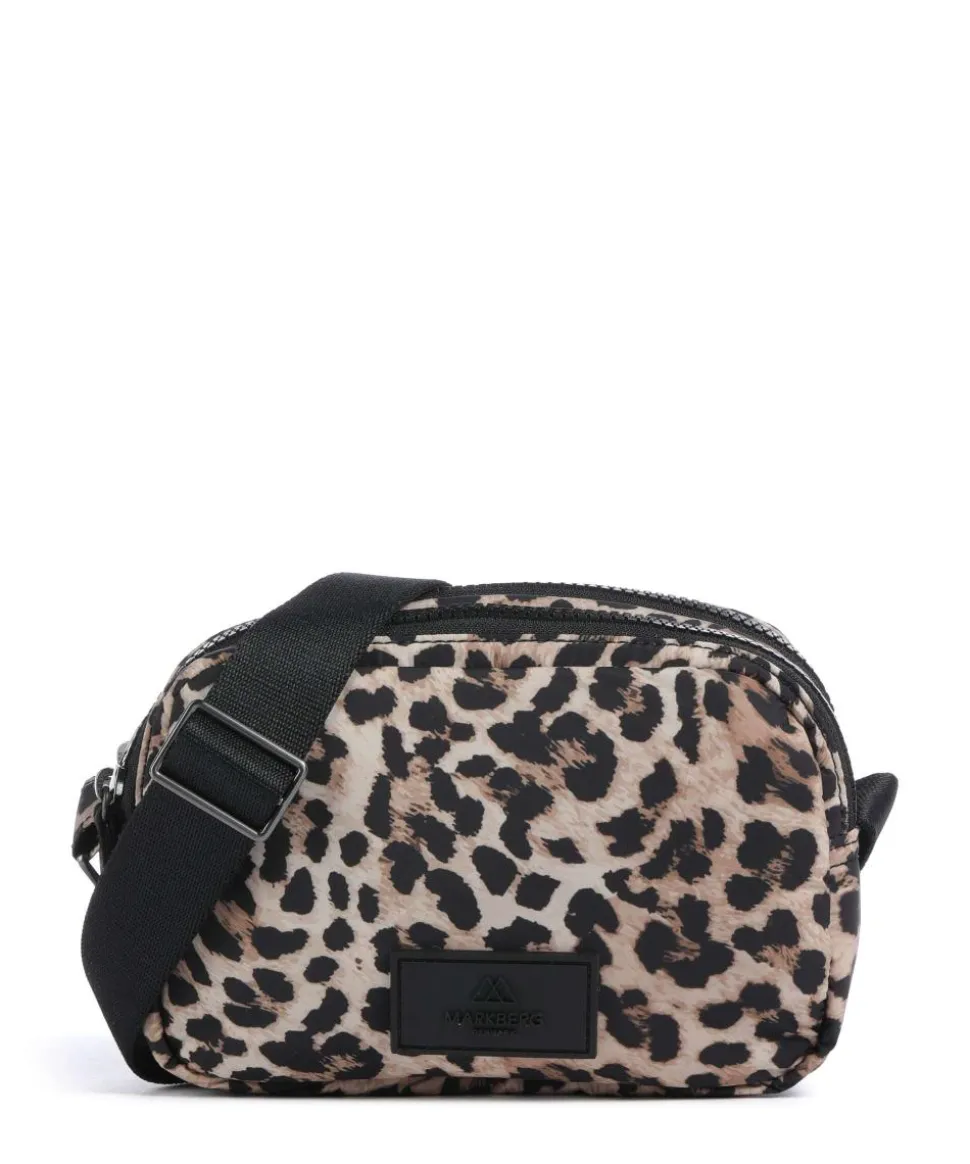 Less Umhängetasche recyceltes Polyester natur/schwarz