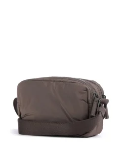 Less Umhängetasche recyceltes Polyester braun