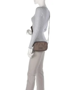 Less Umhängetasche recyceltes Polyester braun