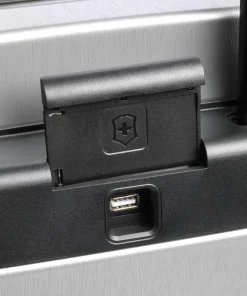 Lexicon Framed 4-Rollen Trolley silber 55 cm