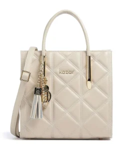 Lexie Handtasche fein genarbtes Rindsleder beige