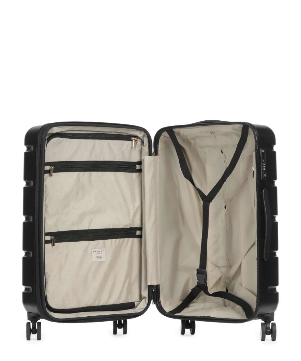 Lexington 4-Rollen Trolley schwarz 3-tlg. cm