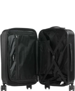 Lexplor 4-Rollen Trolley schwarz 55 cm