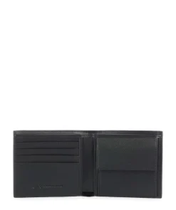 Liam Geldbörse Lederimitat schwarz