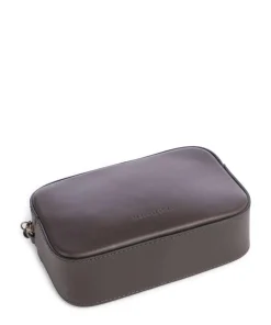 Liana XS Umhängetasche fein genarbtes Rindsleder dunkelbraun