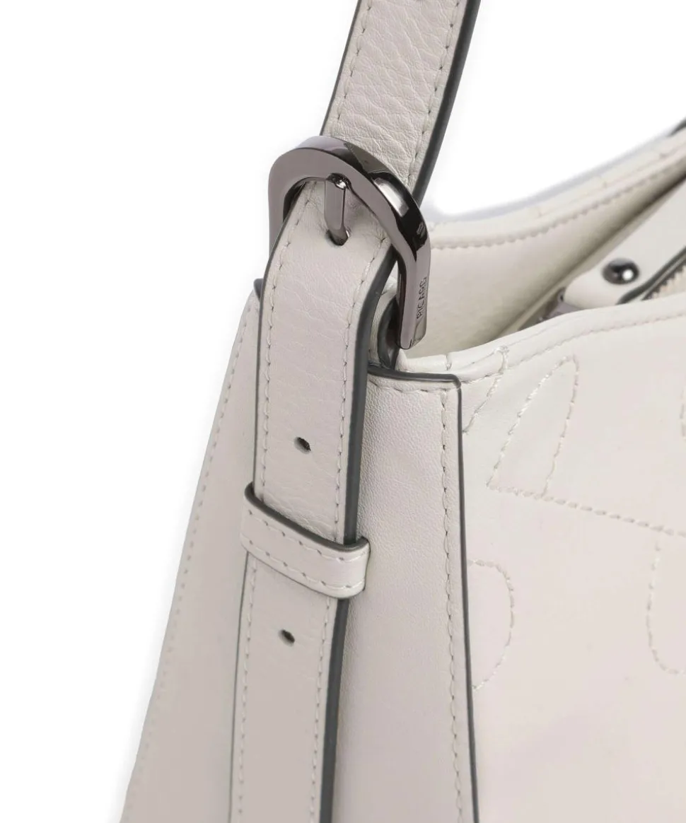 Liberty Schultertasche fein genarbtes Rindsleder creme