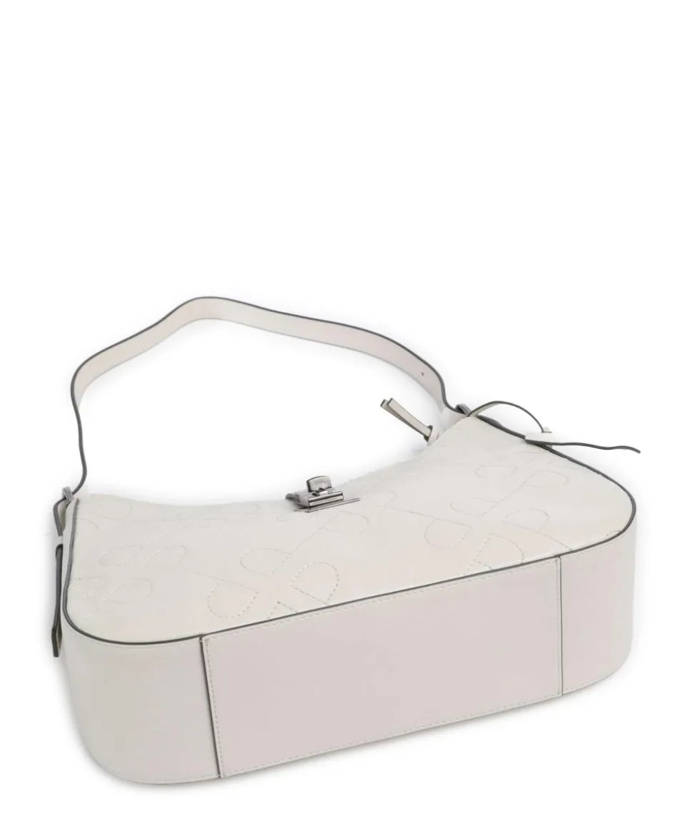 Liberty Schultertasche fein genarbtes Rindsleder creme