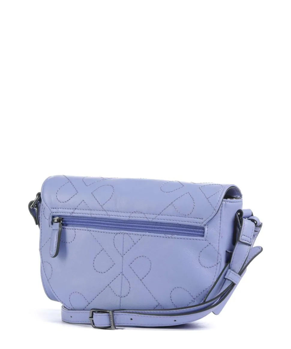 Liberty Umhängetasche fein genarbtes Rindsleder violett