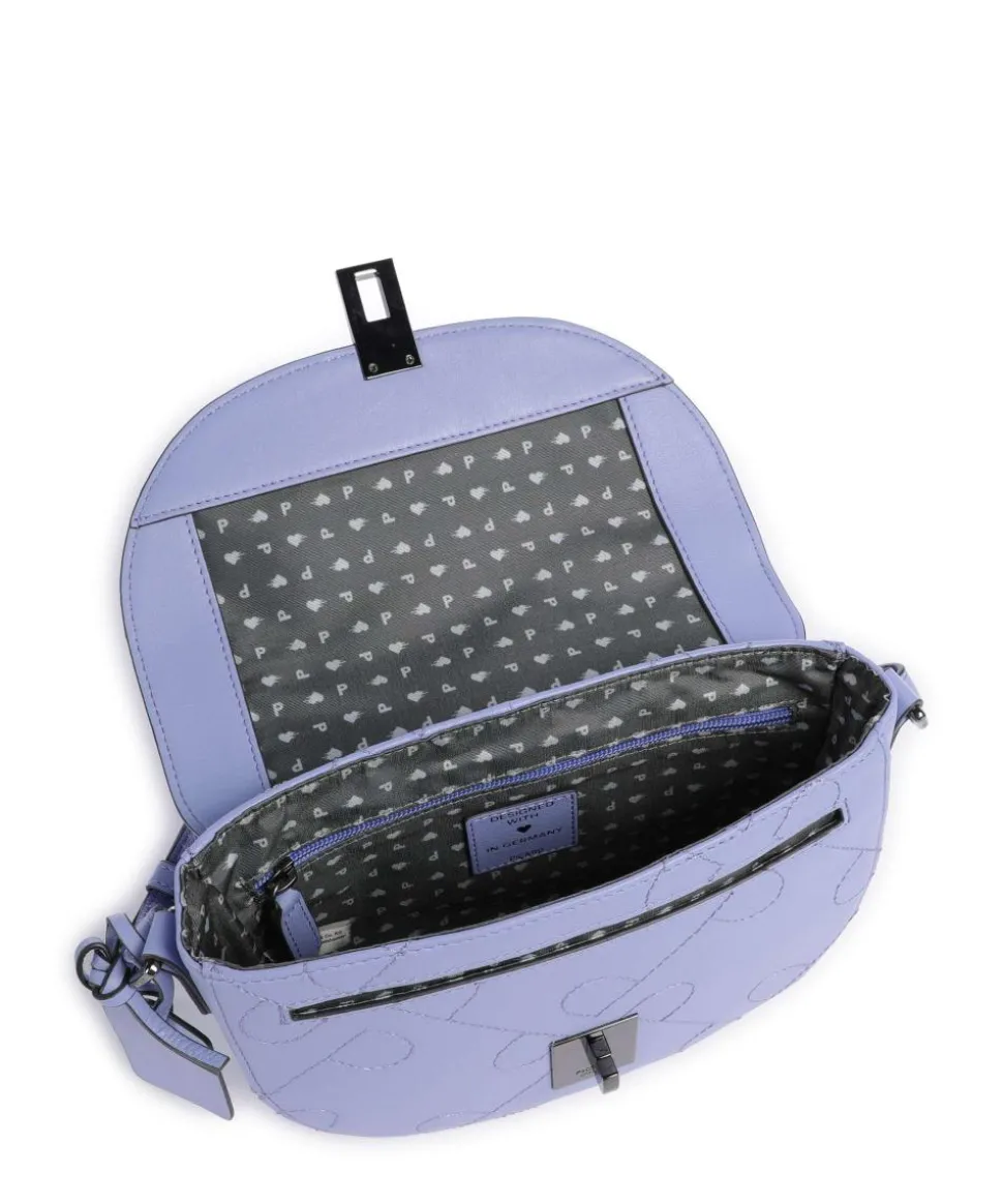 Liberty Umhängetasche fein genarbtes Rindsleder violett