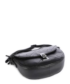 Liberty Umhängetasche fein genarbtes Rindsleder schwarz