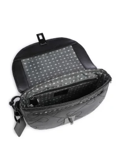 Liberty Umhängetasche fein genarbtes Rindsleder schwarz