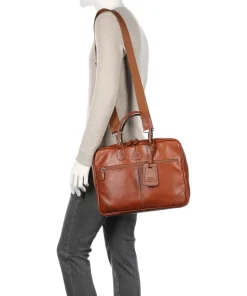 Life Pelle Aktentasche 15″ Leder braun