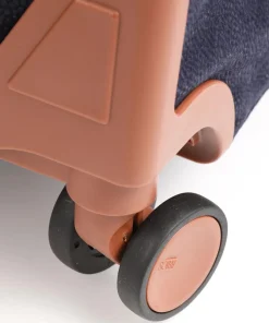 Life 4-Rollen Trolley dunkelblau 77 cm