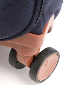 Life 4-Rollen Trolley dunkelblau 55 cm