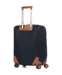 Life 4-Rollen Trolley dunkelblau 55 cm