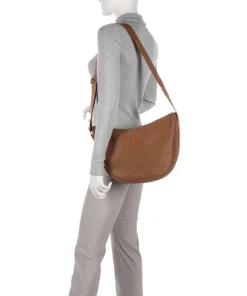 Life Schultertasche Kunststoff camel