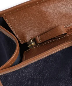 Life Shopper 14″ Textil, genarbtes Leder dunkelblau