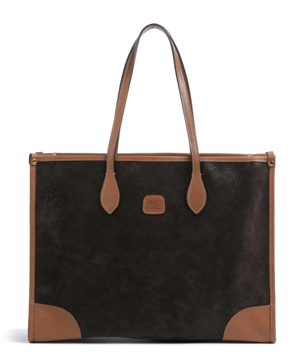 Life Shopper 14″ Textil, genarbtes Leder khaki