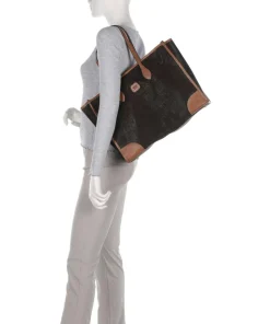 Life Shopper 14″ Textil, genarbtes Leder khaki